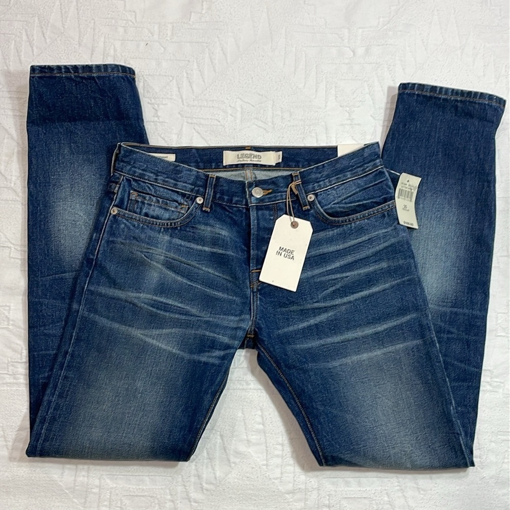 NWT’s Legend Lucky Brand Vintage Straight Sutter Creek White Oak Cone Denim 0/25